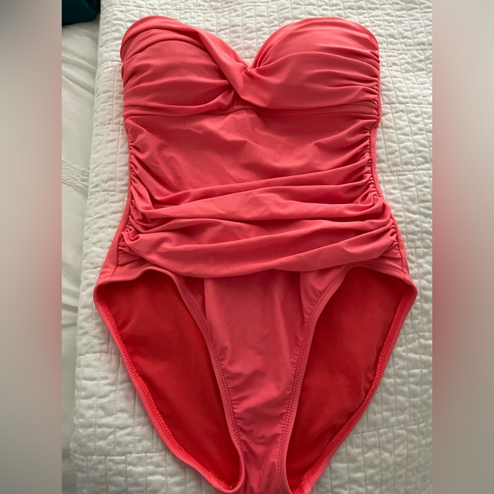 La Blanca One piece Bandeau Swimsuit